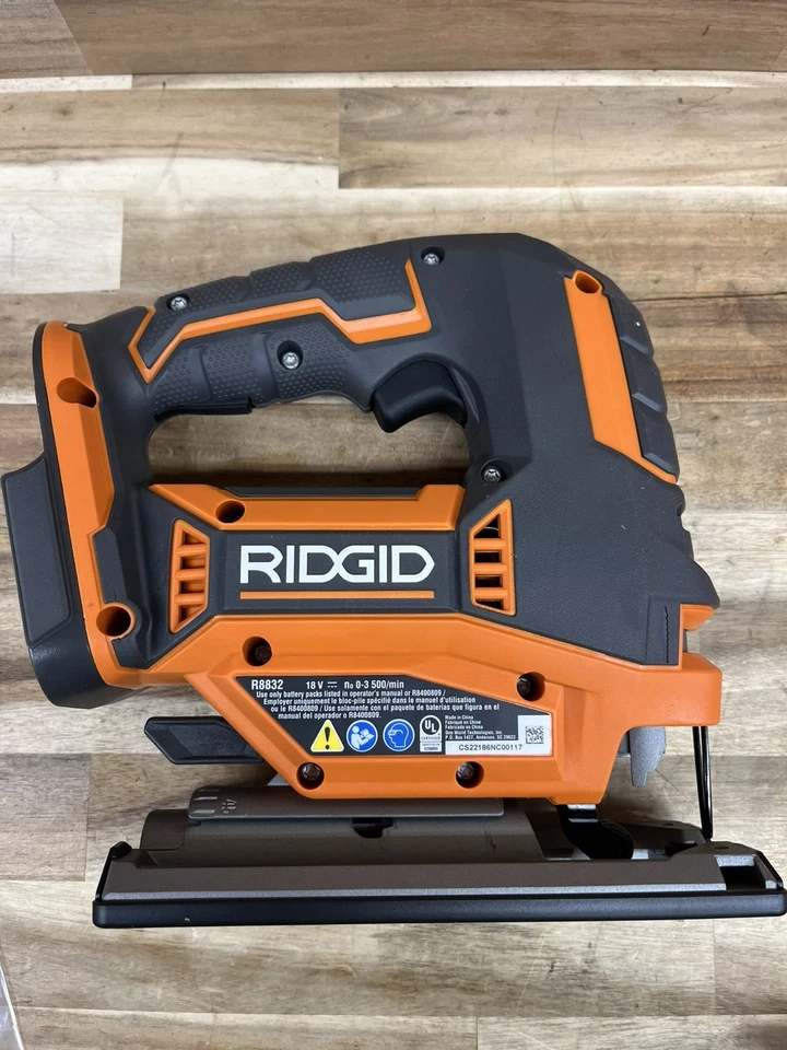 RIDGID (R8832) 18V Brushless Cordless Jig Saw (i23) - Image 4 of 4
