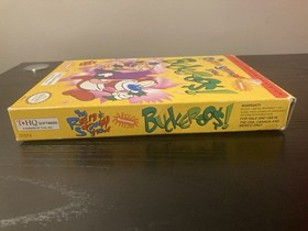 The Ren & Stimpy Show: Buckaroo$ NES Original Poster Authentic Tested & Working