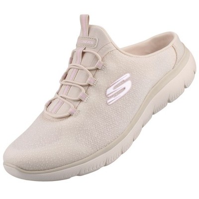 Skechers Summits Simply Sweet Damen Sabot Sneaker Beige 150267-NAT Pantolette