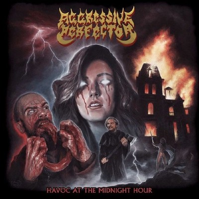 AGGRESSIVE PERFECTOR - Havoc At The Midnight Hour - LP + MP3 + POSTER + STICKERS