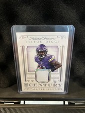 2015 Panini National Treasures - Century Materials Stefon Diggs #CM-SD Holo /25