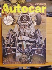 CAR AUTO MAGAGINE AUTOCAR RACING CARS NUMBER 27 MAY 1966 TONY THE TIGER
