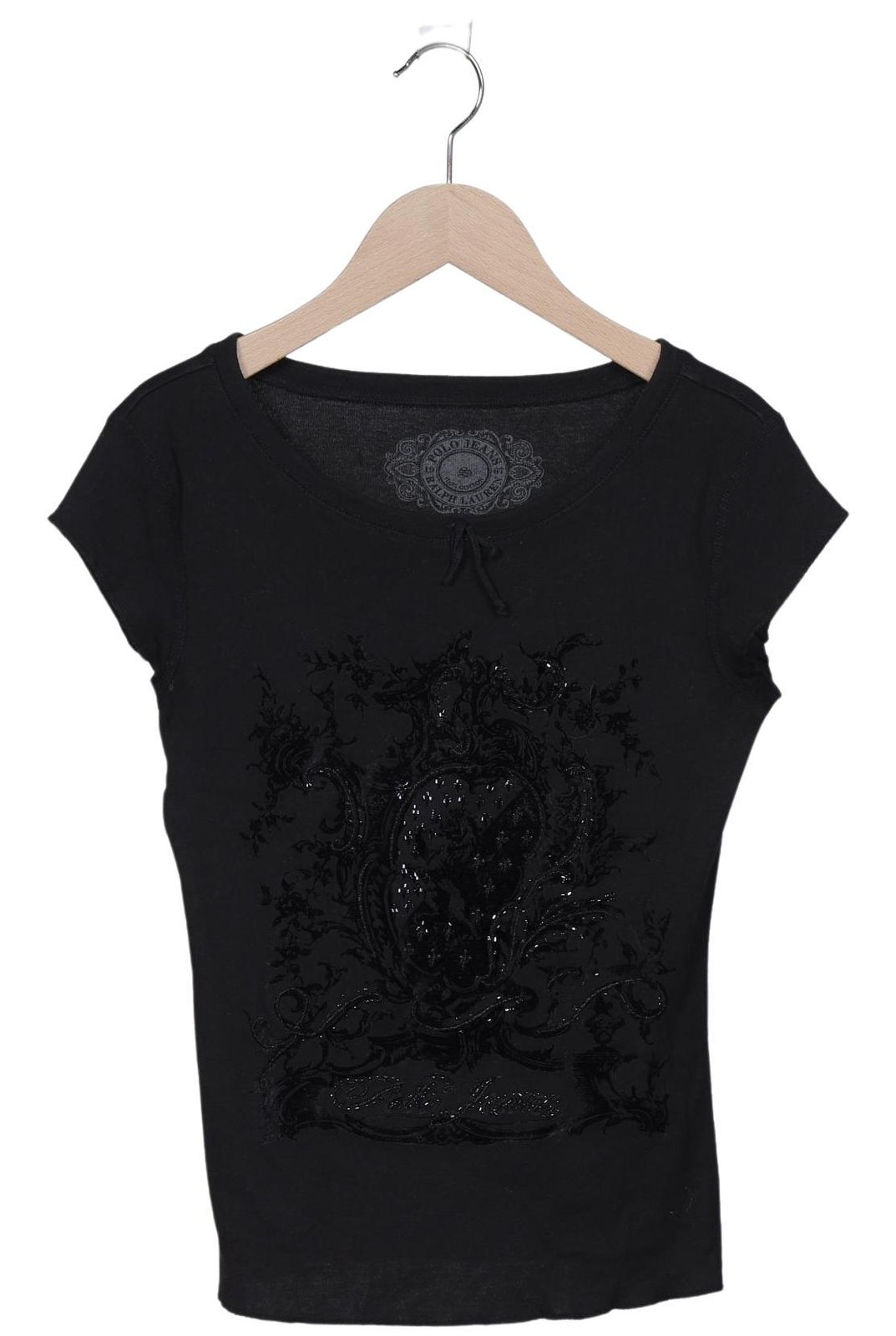 Polo Ralph Lauren T-Shirt Damen Shirt Kurzärmliges Oberteil Gr. S Ba... #x98weuu