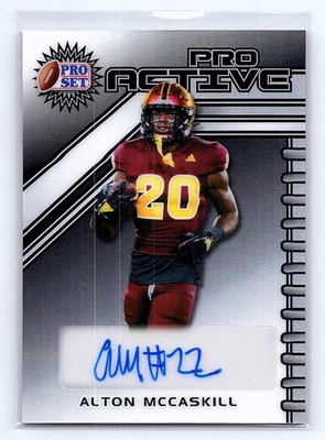 Alton McCaskill 2025 Pro Set Metal #PA-AMC Pro Active Auto /25
