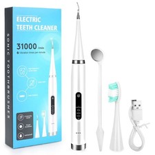 Ultrasonic Tooth Cleaner Electric Plaque Dental Calculus Remover Dental Cleaning