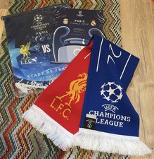 Champions League Final 2022 Pennant, Scarf And Programme