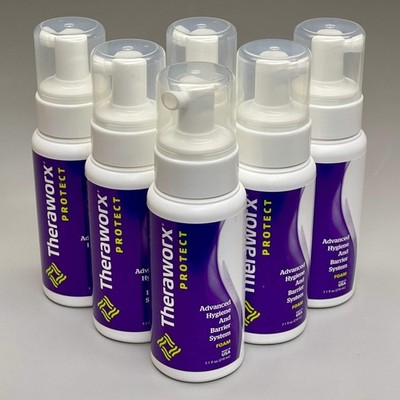 THERAWORX (6 PACK) Protect Advanced Hygiene And Barrier System Foam 7.1 fl oz