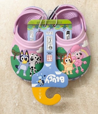 Bluey Classic Clogs Crocs Girls {Size 7} *Primark*-NEW