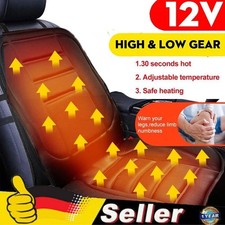 Auto Sitzheizung 12V DeLuxe 2 Heizstufen Universal Sitzauflage Heizkissen PKW