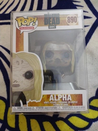 Alpha Funko Pop! #890 The Walking Dead AMC Television Vinyl Figure w/ Protector