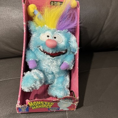 41) Gemmy Mitch Monster Maniacs Blue Plush Sings Mahna Mahna/happy