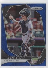 2020 Panini Prizm Tier III Blue Prizm Tres Barrera #206 0it8