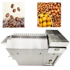 55 Lbs Automatic Nut and Seed Roaster Electric Stainless Steel Coffee Roaster