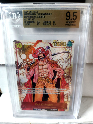 Gol.D.Roger (Alternate Art) graded BGS 9.5 for sale on eBay