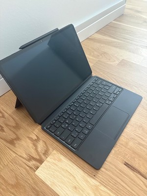 Samsung Galaxy Tab S8+ Plus 256GB, Wi-Fi, Graphite, Inkl. Bookcover-Keyboard