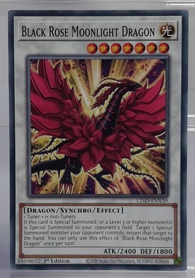 Black Rose Moonlight Dragon - Synchro - L26D-ENX39 - Legendary Modern Decks 2026