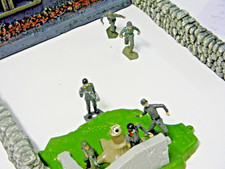 6 Original MpC  Marx WW11 German Infantry 1/32nd June. Listing 