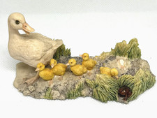 Figura de colección Schmid Lowell Davis Escocia 1984 madre pato y patitos
