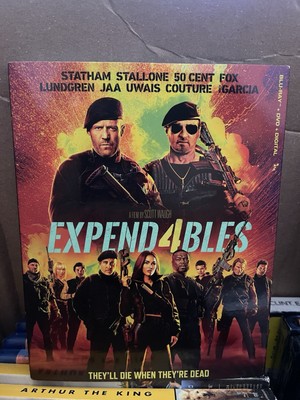 Expend4bles 4 (Blu-ray+DVD+Digital Copy) w/ Slipcover BRAND NEW
