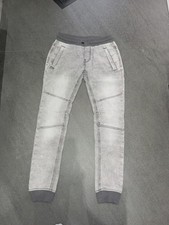 Chapter Jungen Jeans Hose mit Gummibund Gr. 158 hellgrau 