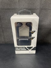 True Wireless Stereo Earbuds  Charging Case TWS Bluetooth Black, Model G0657