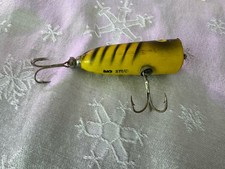 Vintage Ol' Ben's Big Stud 2.5” Yellow Topwater Bait Louisiana Fishing Lure