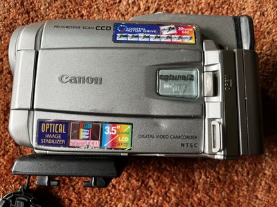 Canon MV4i Caméscope MiniDV Portable – Gris – Zoom 40x – Neuf Sous Blister