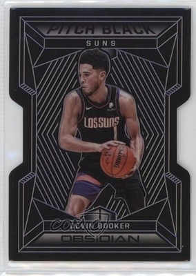 2019 Panini Obsidian Pitch Black Electric Etch Purple /50 Devin Booker #19 19m2