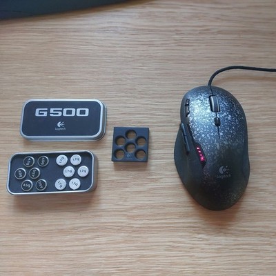 Logitech G500 Gaming Maus mit Gewichten