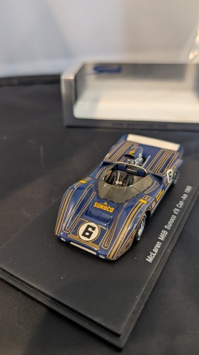 Spark McLaren M6B Can-Am 68 Mark Donohue Sunoco #6 HTF 1:43 Ltd Ed S1111 *Read.
