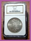 1889 S Morgan Dollar $1 - NGC AU55 (Includes Video) (See Notation Below)