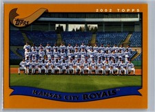 2002 Topps #654 Kansas City Royals Base Team Photo