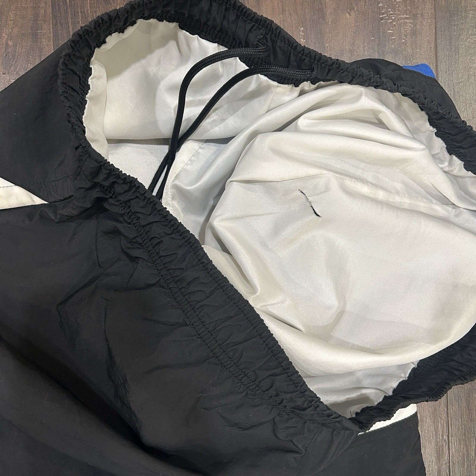 Lacoste Sport Colorblock Track Pants Nylon Windbreaker Joggers Black Blue White thumbnail 13