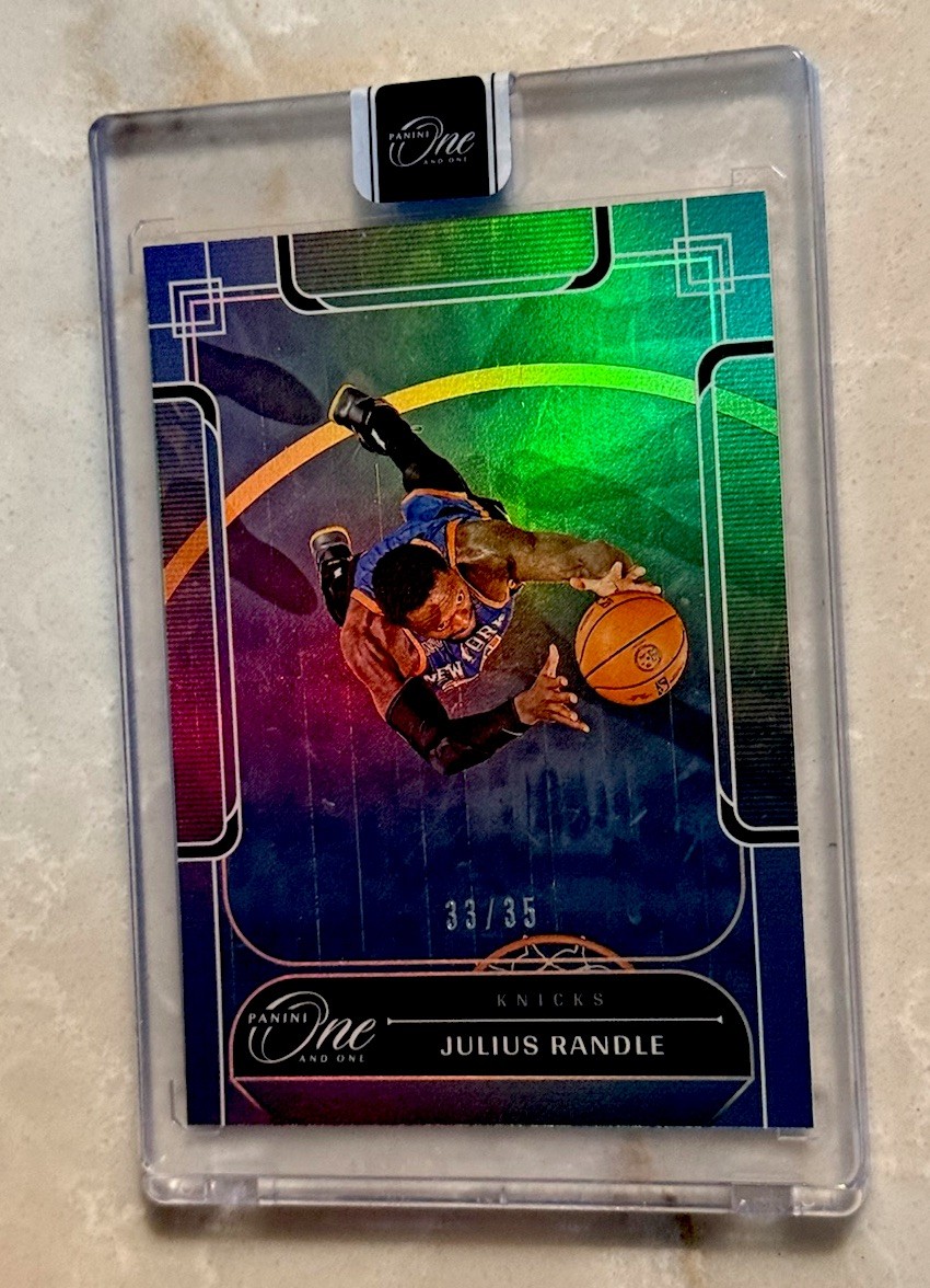 2023-24 Panini One and One - Julius Randle #61 Blue /35