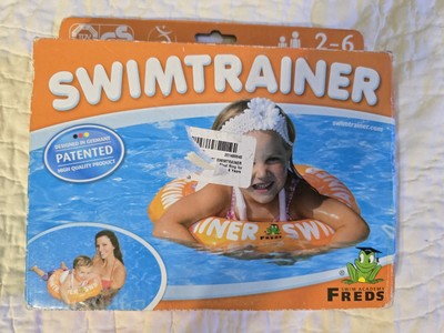 **New** Freds Swim Academy 10220 Swim Trainer Classic ORange Swim Aid 2-6 Years