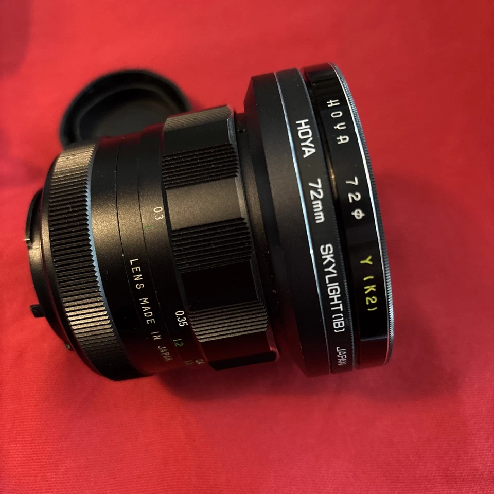 W/A Soligor F21mm 1:3.8 aperture No 17100199 UV And Y(K2) Filter Plus Case - Image 2 of 4