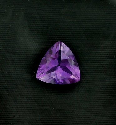ONE 8mm Trillion Trilliant  Triangle Rich Color Amethyst Gem Stone Gemstone 
