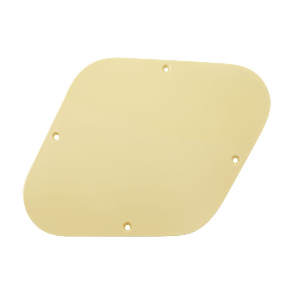 Hosco P-102I Les Paul Control Backplate, modern type, wider 97mm, cream