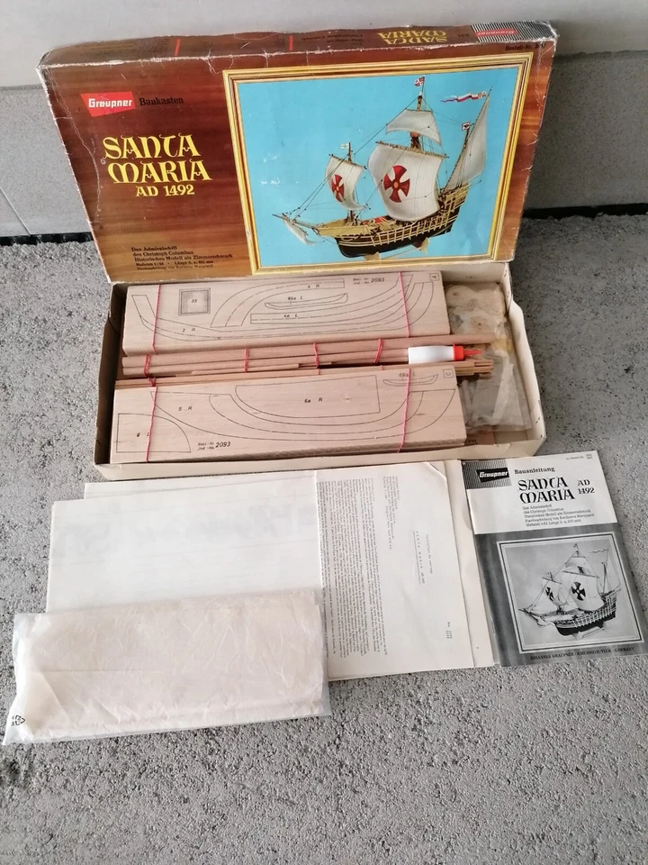 Graupner Veliero " SANTA MARIA" modello storico - Immagine 2 di 4