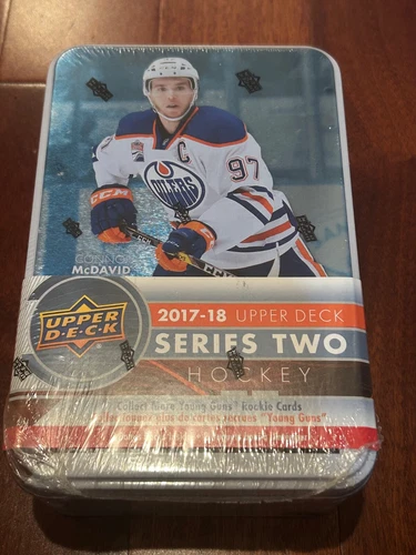2017-18 Upper Deck Series 2 Hockey Tin Box Seaed New RC