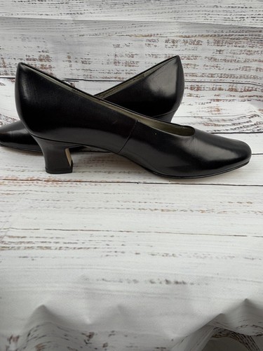 Ros Hommerson décolleté da donna in pelle nere taglia 8,5WW - Foto 19 di 19