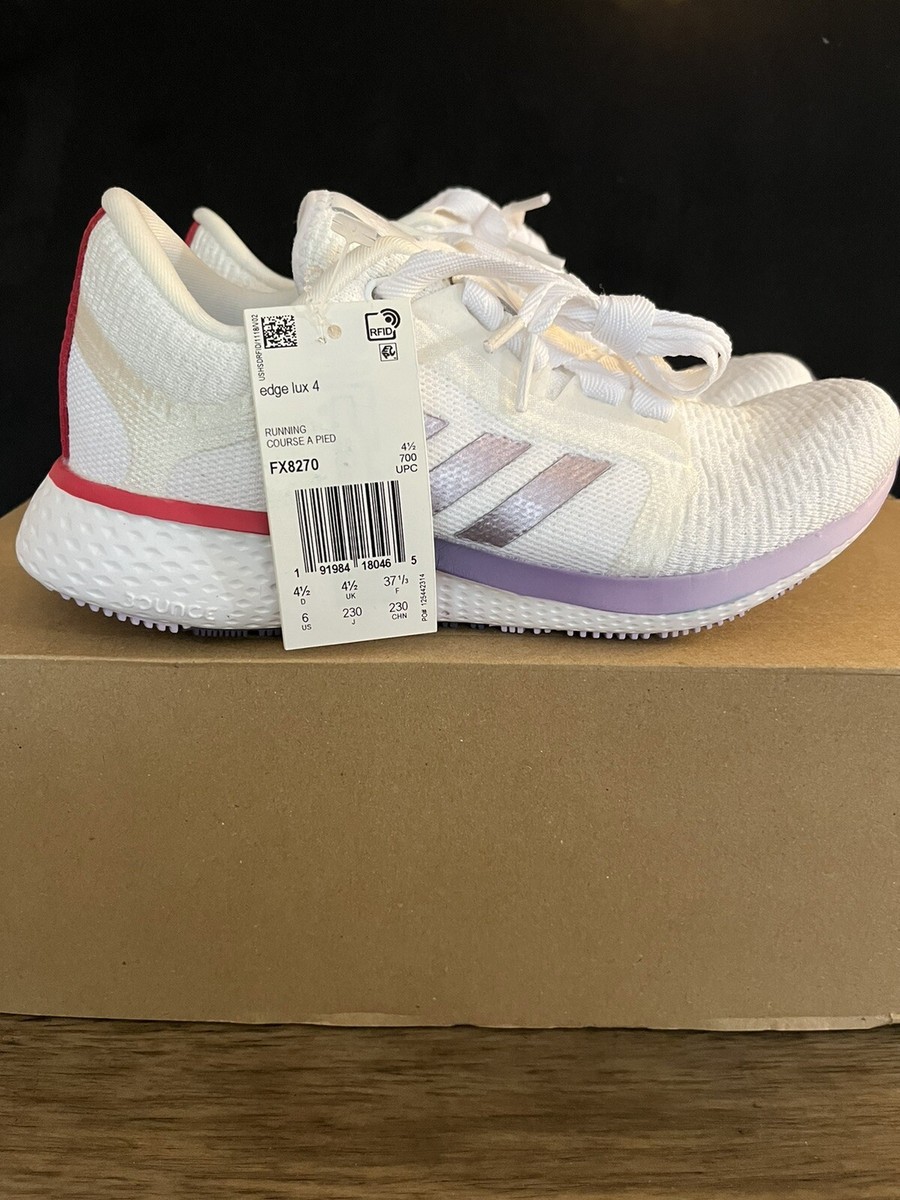 adidas Womens Shoes Size Edge Lux White Purple FX8270