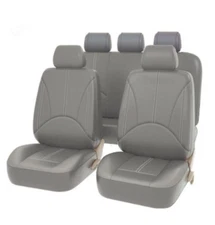 Fit For Toyota Camry 5-Seats Car Seat Cover Breathable Gray Interior Accessories