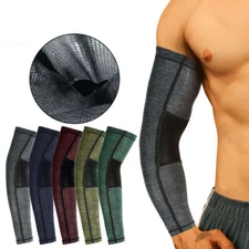 Summer Cooling Arm Sleeves Cover UV Sun Protection Sports Outdoor for Men Women