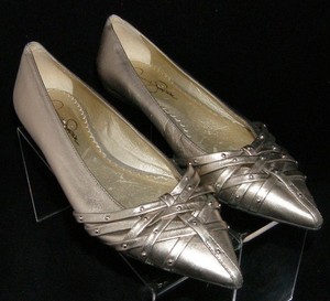 jessica simpson gold ballet flats
