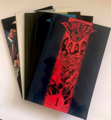 Planetary Volumes 1-4 , Crossing TPB by Warren Ellis (2000-2004)  DC COMICS
