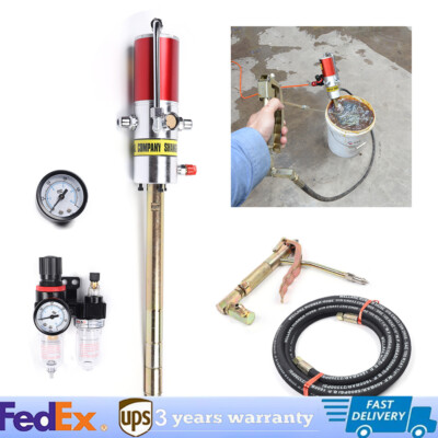 5Gallon Air Operated Pneumatic grease gun Pump Drum Pump Heavy-Duty 30-40MPa