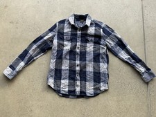 Vintage Obey Plaid Long Sleeve Shirt Size L