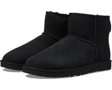 Men UGG Classic Mini II Boot Suede Upper 1002072 Black 100% Original Brand New