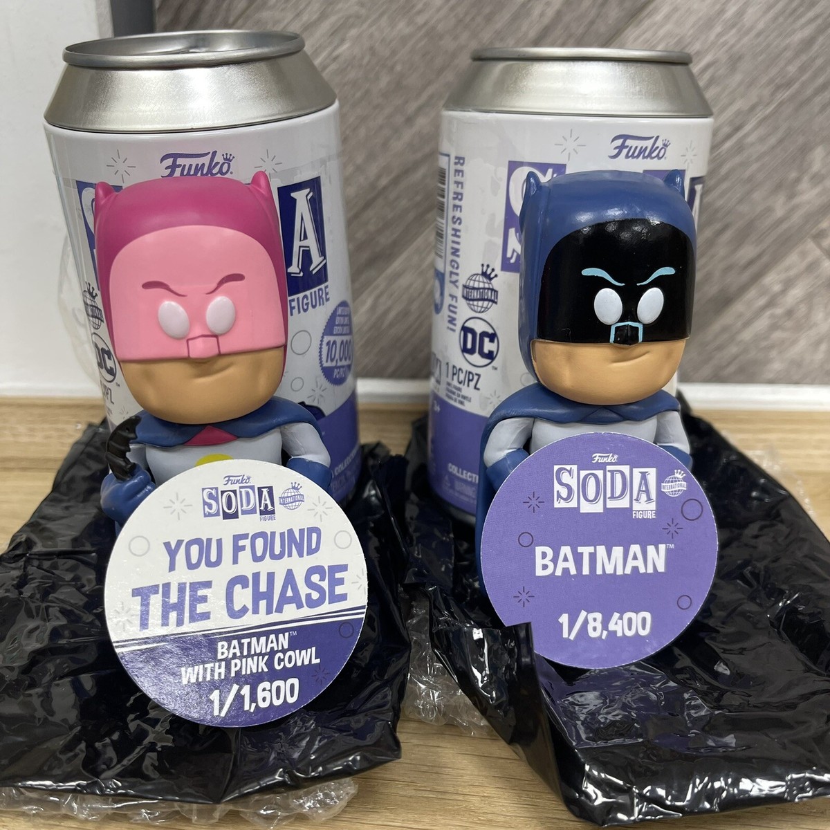 Funko Pop Soda 🥤 DC 1966 Adam West Classic Batman Pink Cowl Chase